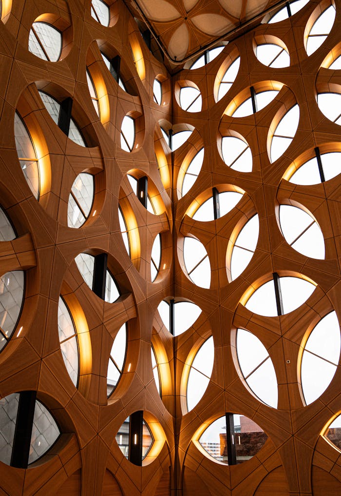Modern geometric design of Naturalis Biodiversity Center in Leiden, Netherlands showcasing architectural innovation.